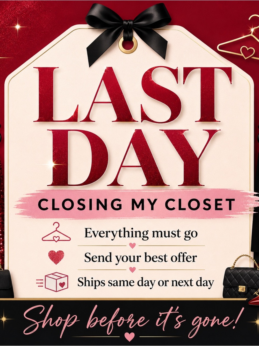 Closing My Closet Indefinitely